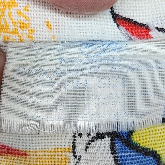 Vtg Walt Disney Productions Mickey Mouse “At the Fair” Lightweight Twin Bedsprea - Picture 9 of 10